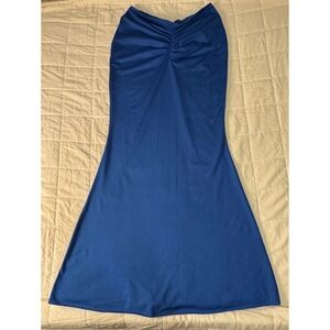 Ruched Mermaid‎ Strapless Dress Elegant Evening, Formal, Party - Size S